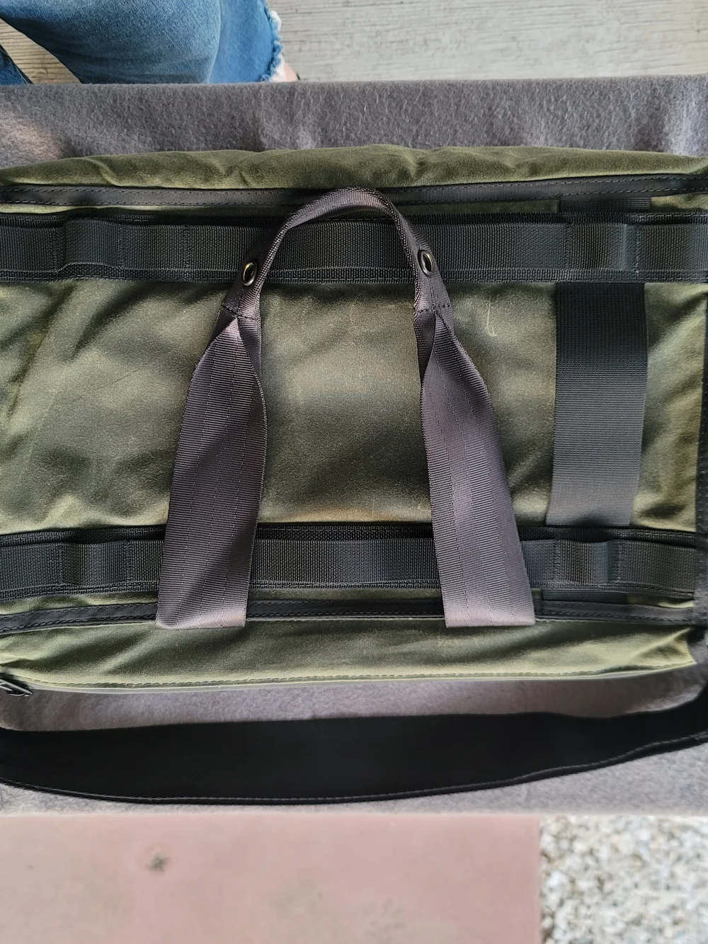 Mission Workshop Waxed Canvas 14L Arkiv Laptop Brief Waterproof Rugged Bag USA